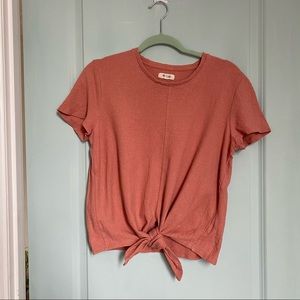Madewell tie in the front shit